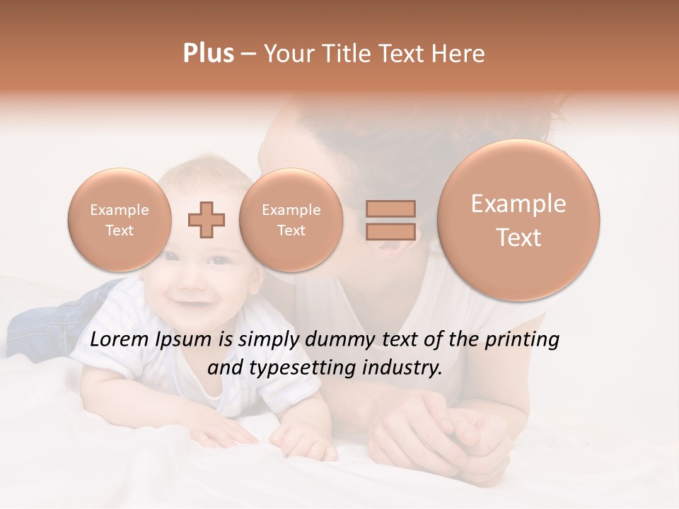 Happiness Human Adorable PowerPoint Template
