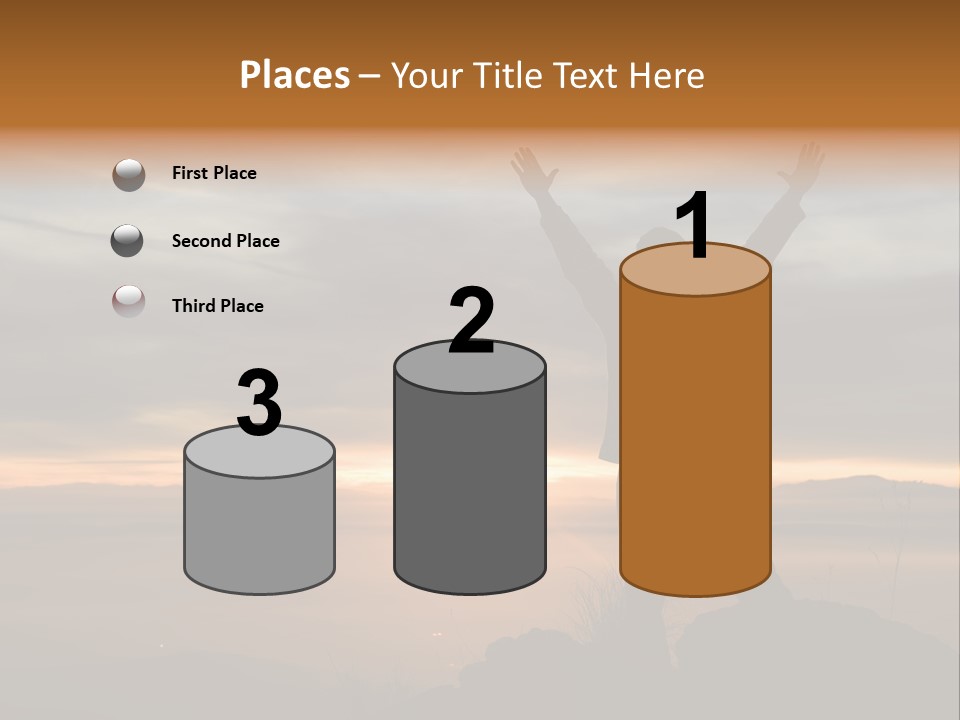 Tranquility Achievement Peace PowerPoint Template