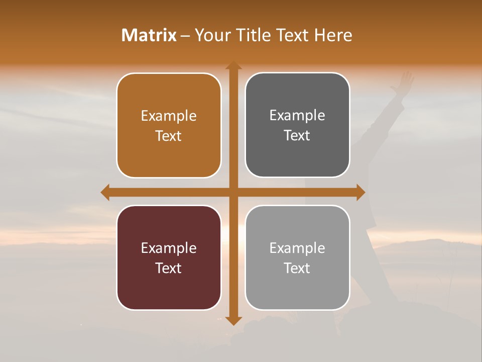 Tranquility Achievement Peace PowerPoint Template