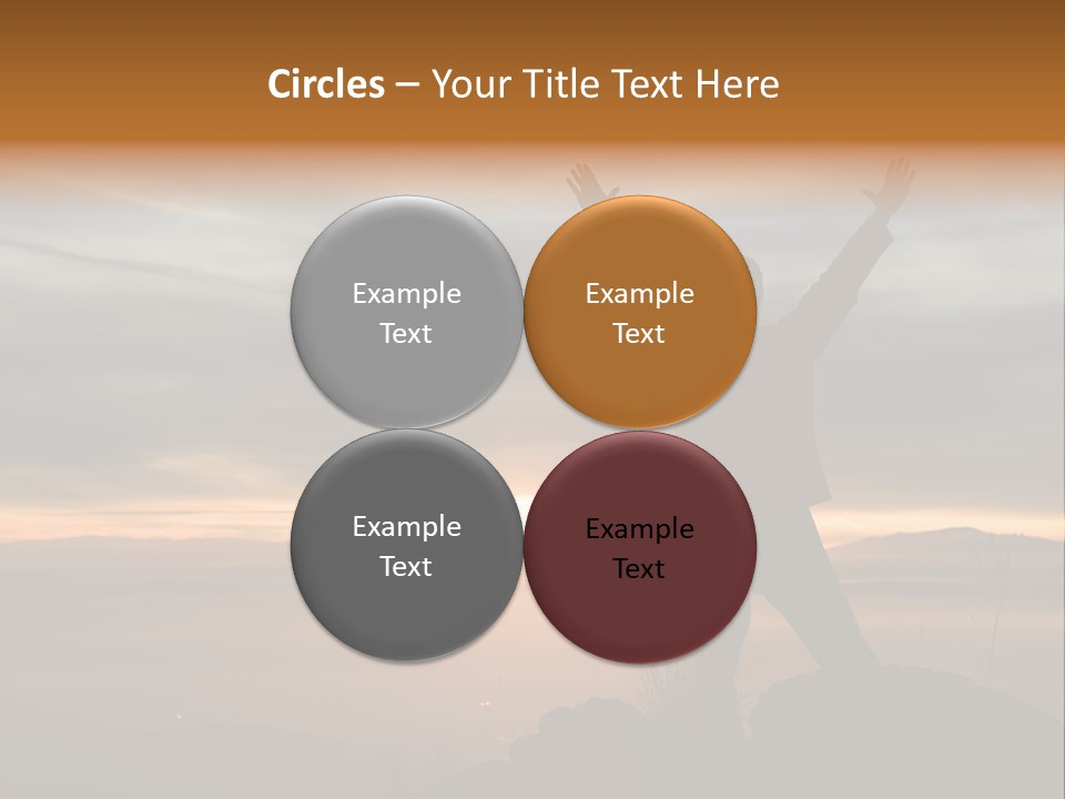 Tranquility Achievement Peace PowerPoint Template