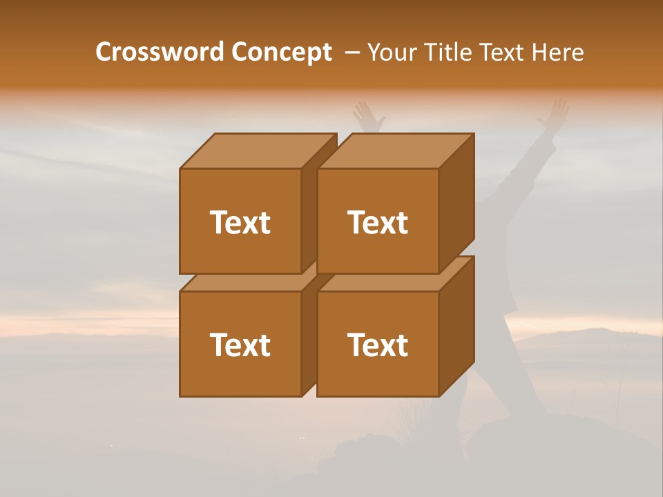 Tranquility Achievement Peace PowerPoint Template