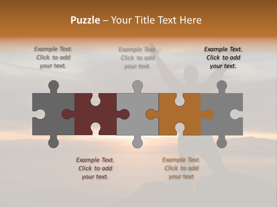 Tranquility Achievement Peace PowerPoint Template