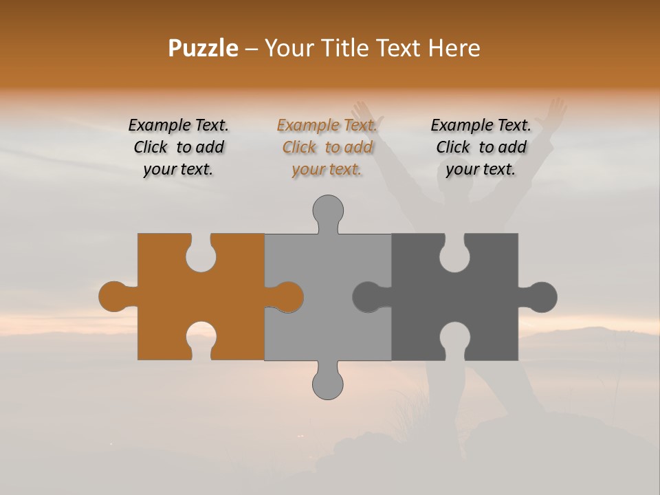 Tranquility Achievement Peace PowerPoint Template