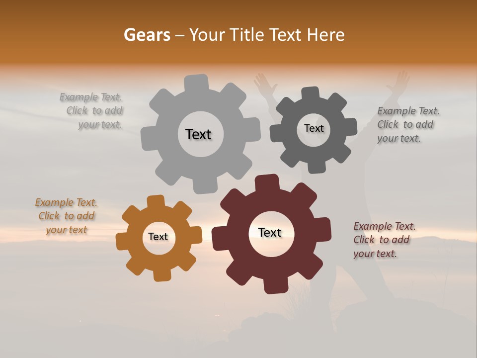 Tranquility Achievement Peace PowerPoint Template