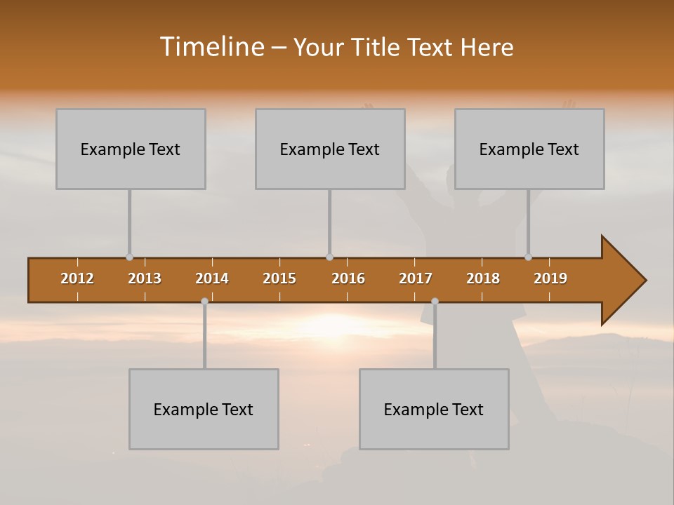 Tranquility Achievement Peace PowerPoint Template