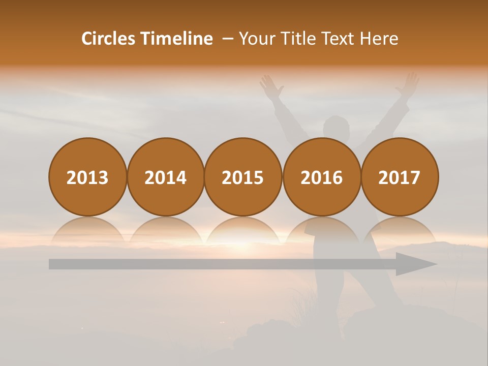 Tranquility Achievement Peace PowerPoint Template