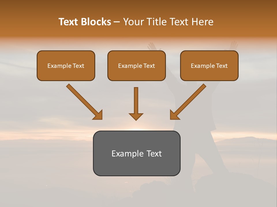 Tranquility Achievement Peace PowerPoint Template