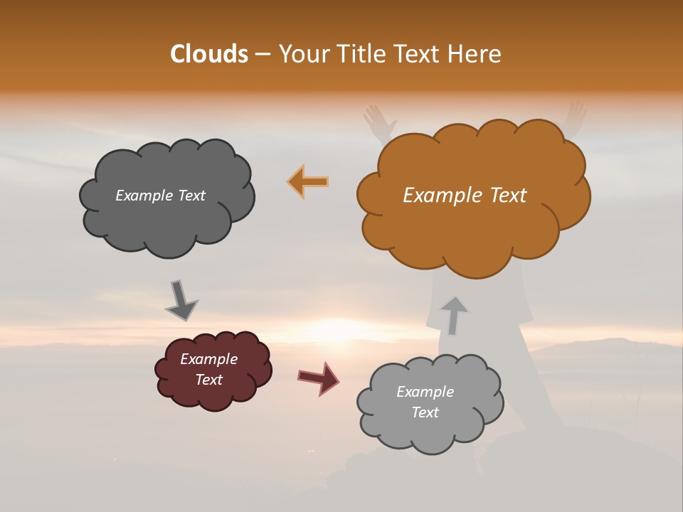 Tranquility Achievement Peace PowerPoint Template