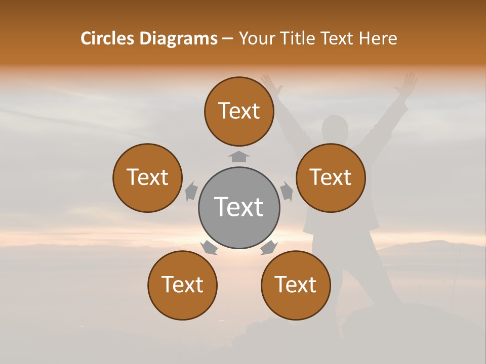 Tranquility Achievement Peace PowerPoint Template