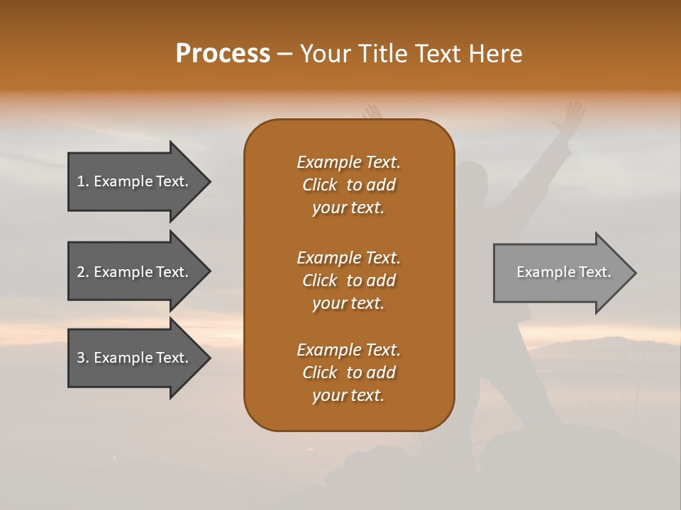 Tranquility Achievement Peace PowerPoint Template