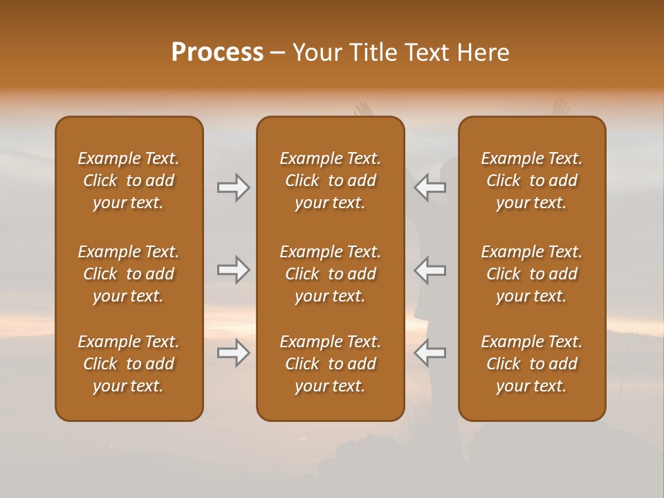 Tranquility Achievement Peace PowerPoint Template