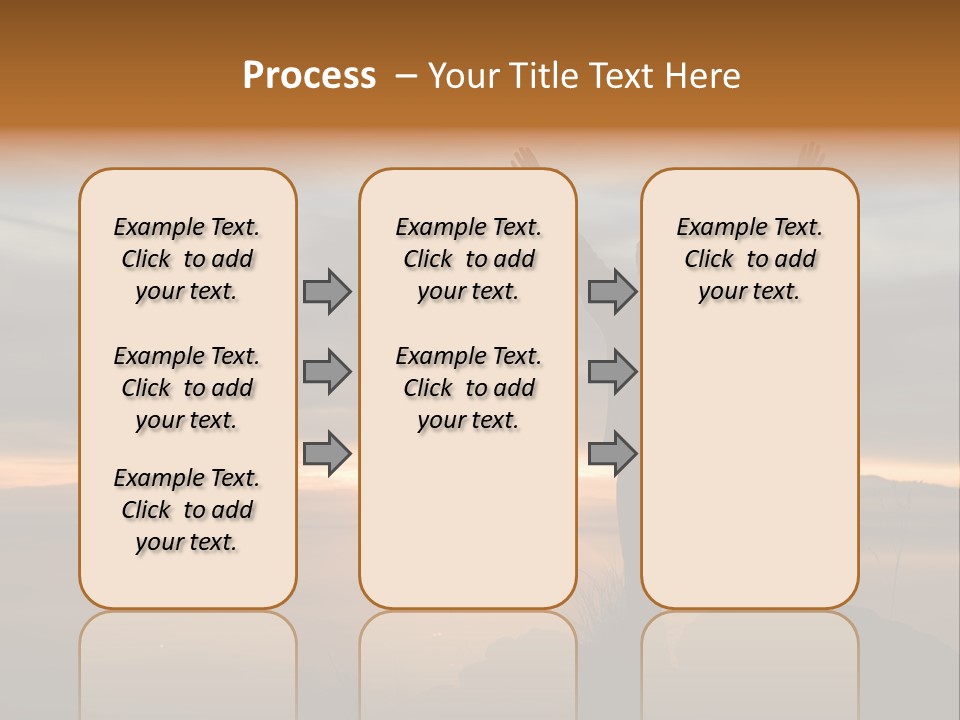 Tranquility Achievement Peace PowerPoint Template