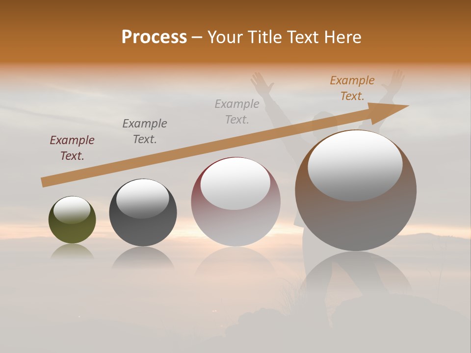 Tranquility Achievement Peace PowerPoint Template