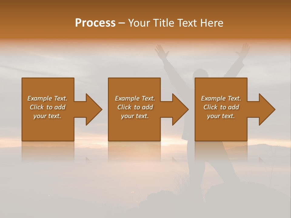Tranquility Achievement Peace PowerPoint Template