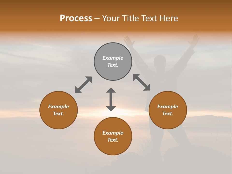 Tranquility Achievement Peace PowerPoint Template