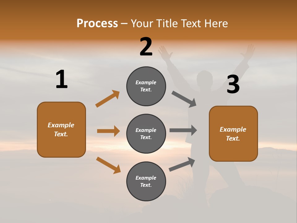 Tranquility Achievement Peace PowerPoint Template