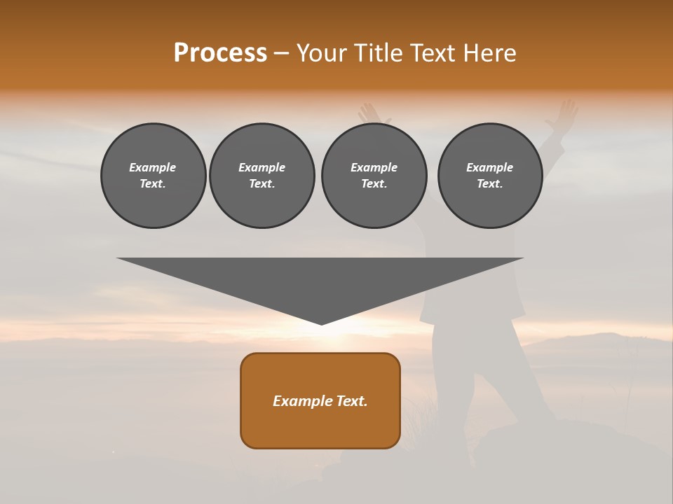 Tranquility Achievement Peace PowerPoint Template