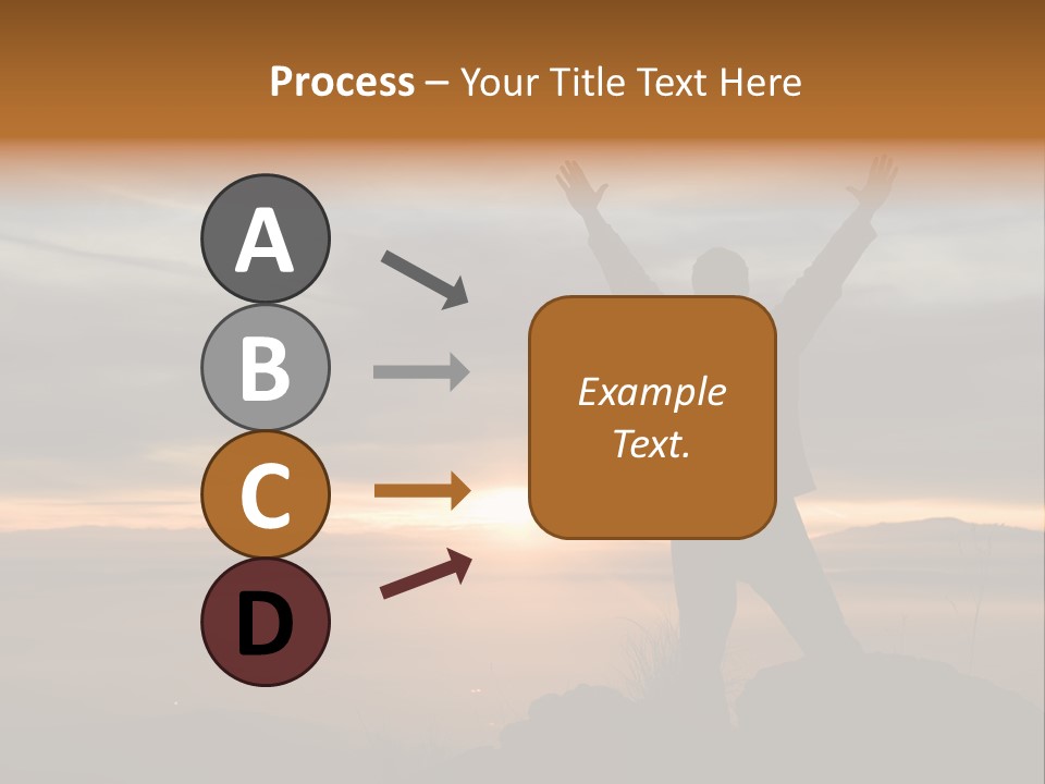 Tranquility Achievement Peace PowerPoint Template
