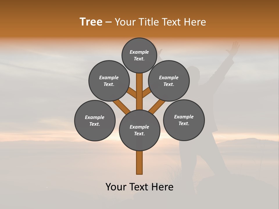 Tranquility Achievement Peace PowerPoint Template