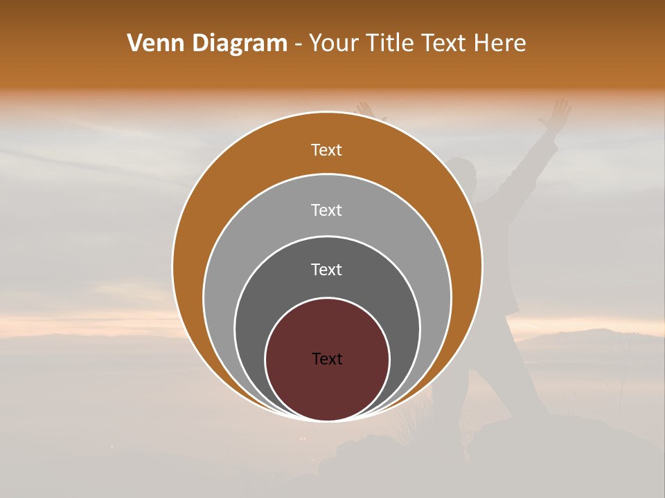 Tranquility Achievement Peace PowerPoint Template