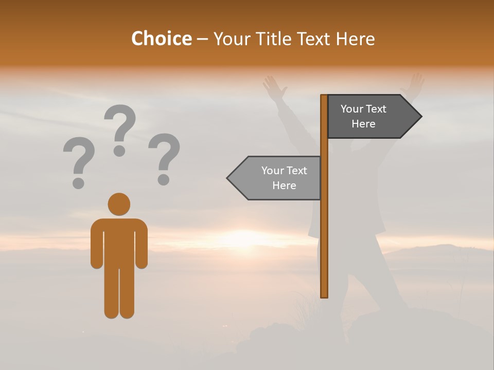 Tranquility Achievement Peace PowerPoint Template