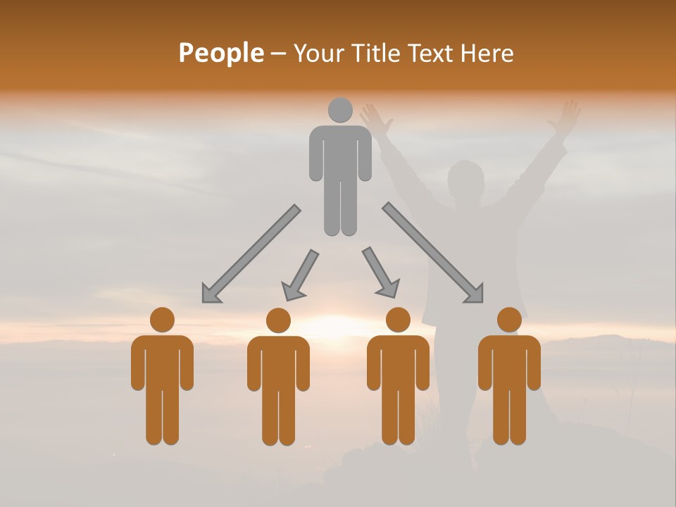 Tranquility Achievement Peace PowerPoint Template