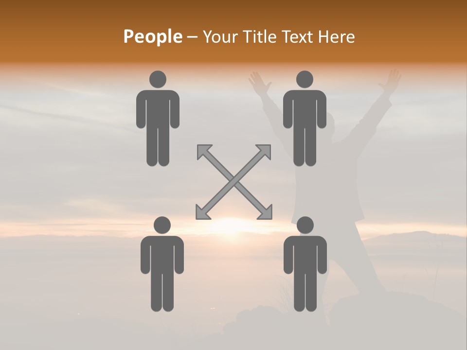 Tranquility Achievement Peace PowerPoint Template