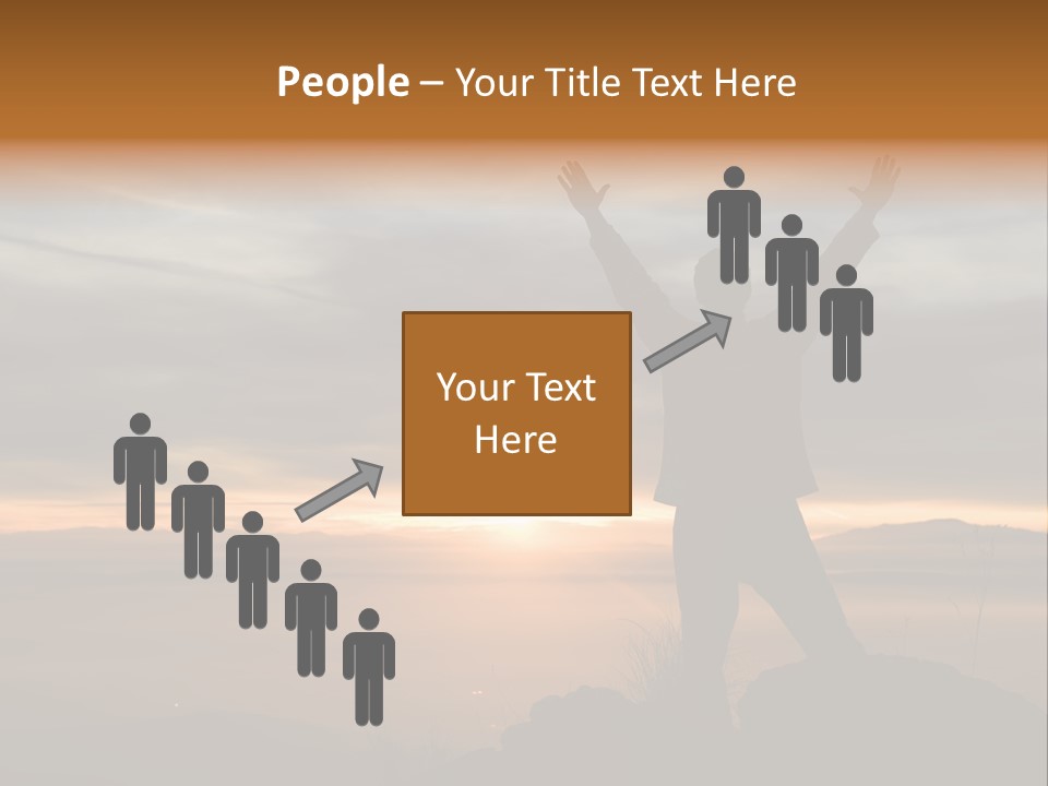 Tranquility Achievement Peace PowerPoint Template