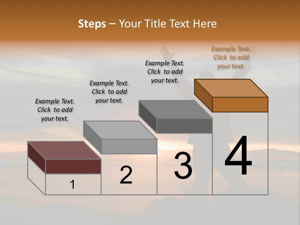 Tranquility Achievement Peace PowerPoint Template