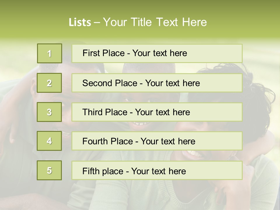 Grandfather Ethnic Park PowerPoint Template