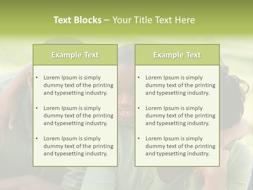 Grandfather Ethnic Park PowerPoint Template