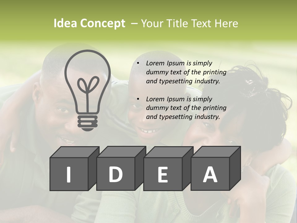 Grandfather Ethnic Park PowerPoint Template