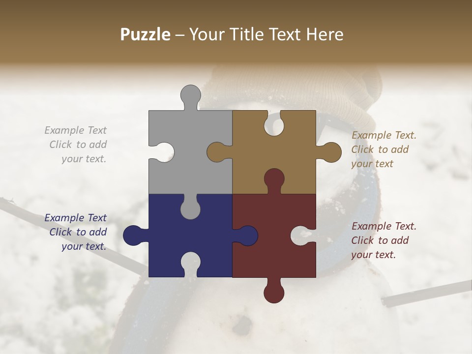 Smile Glasses Cheerful PowerPoint Template