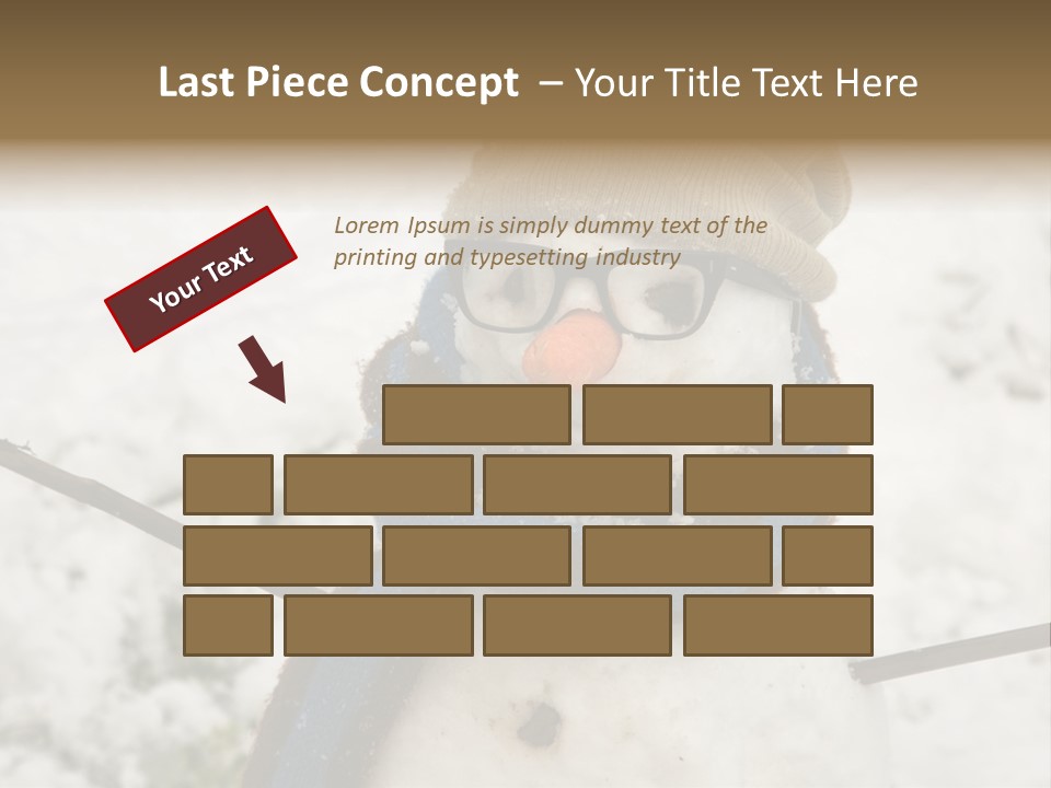 Smile Glasses Cheerful PowerPoint Template