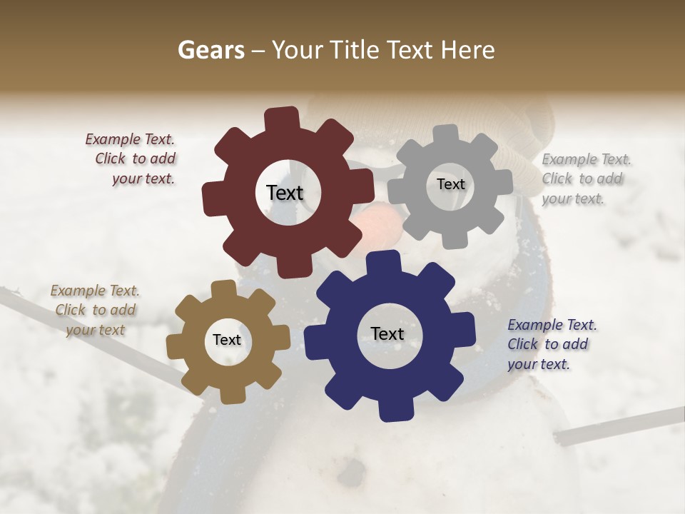 Smile Glasses Cheerful PowerPoint Template