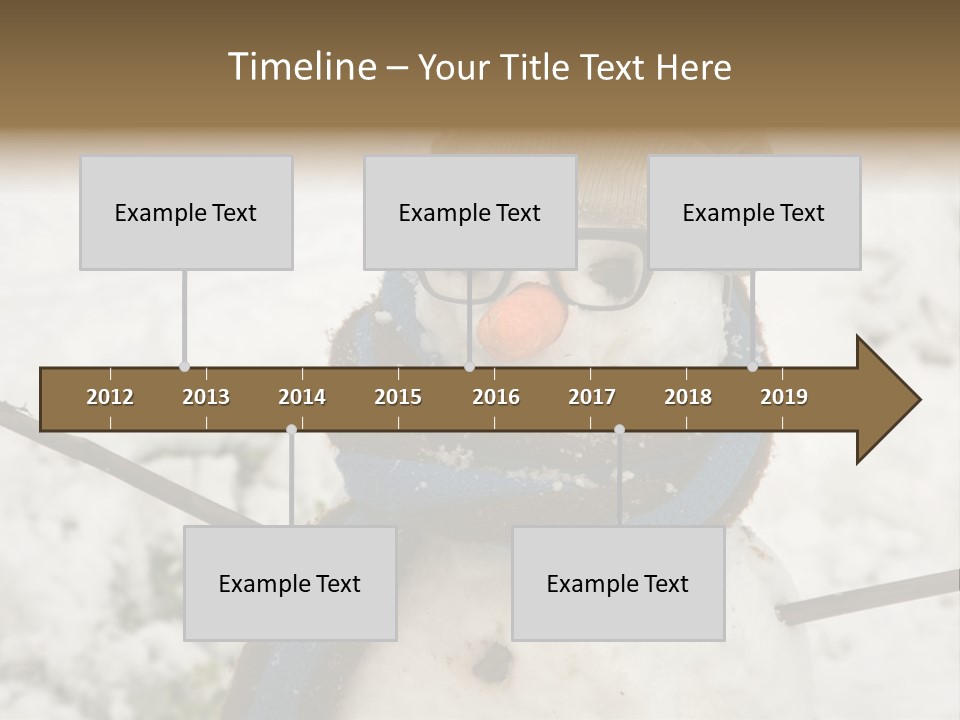 Smile Glasses Cheerful PowerPoint Template