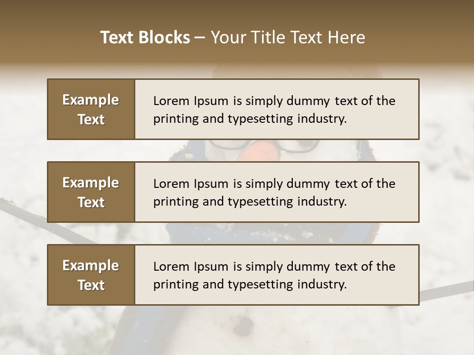 Smile Glasses Cheerful PowerPoint Template