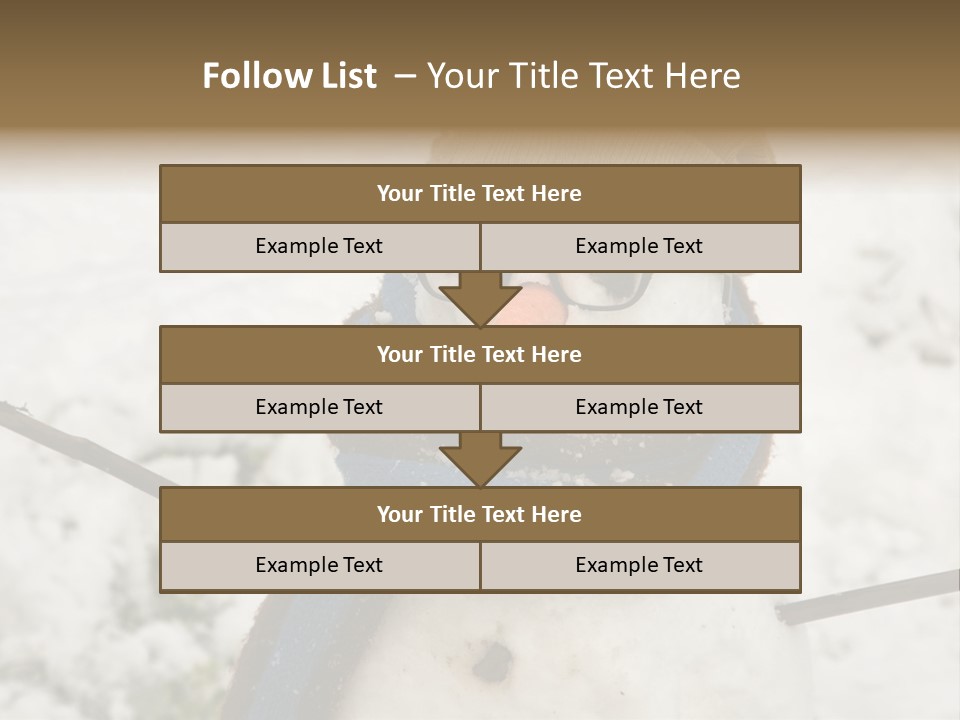 Smile Glasses Cheerful PowerPoint Template