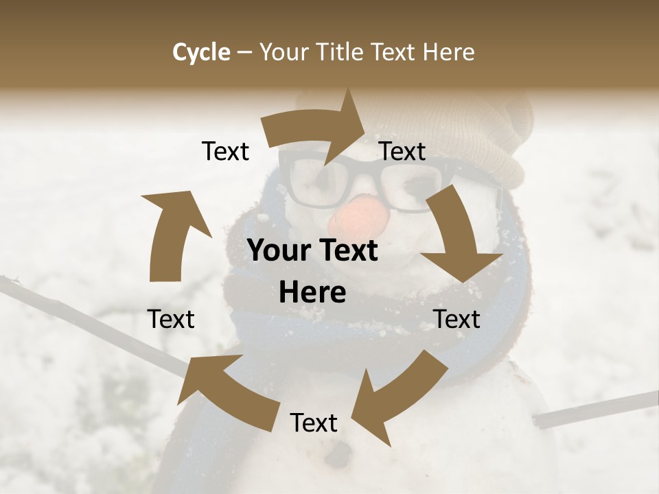 Smile Glasses Cheerful PowerPoint Template