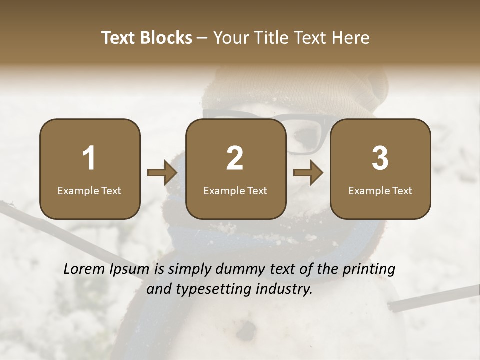 Smile Glasses Cheerful PowerPoint Template