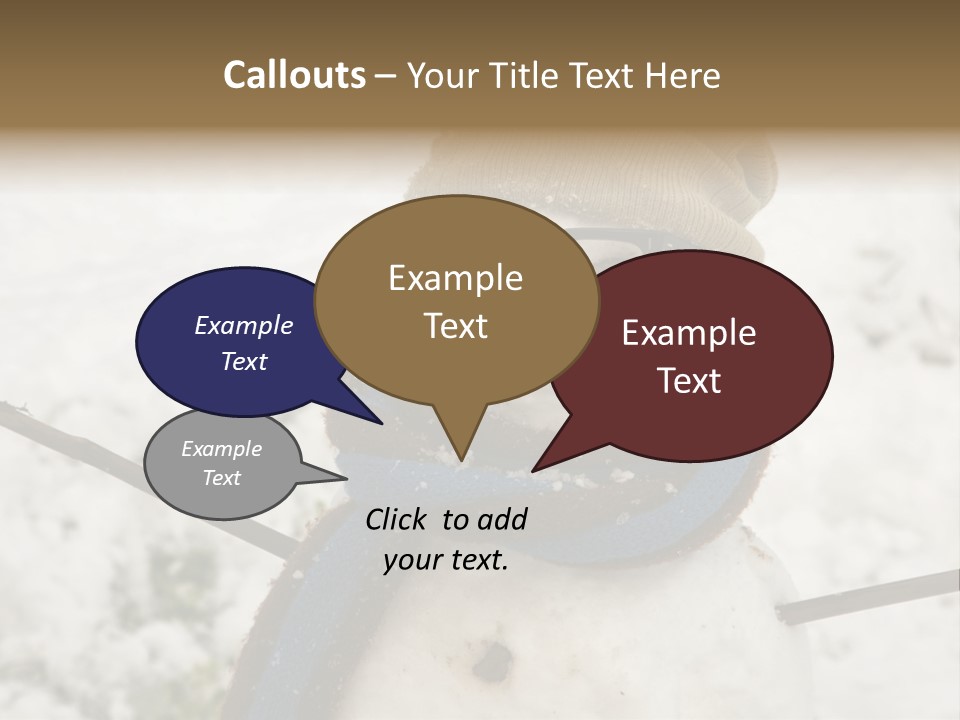 Smile Glasses Cheerful PowerPoint Template