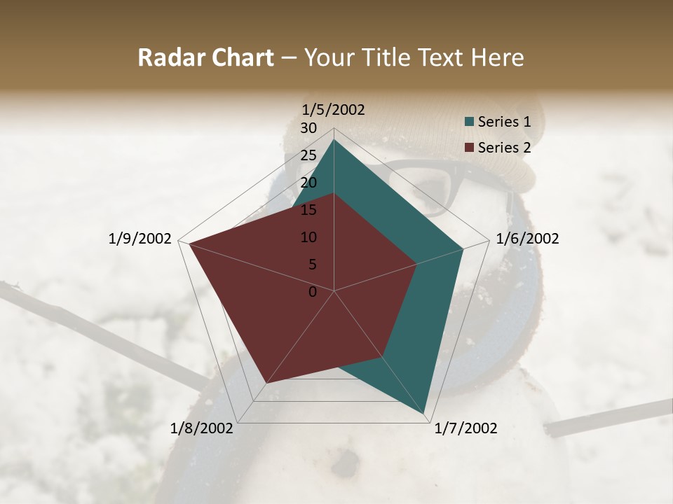Smile Glasses Cheerful PowerPoint Template