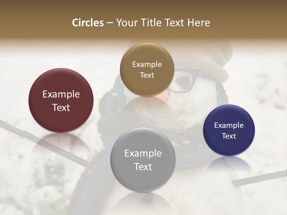 Smile Glasses Cheerful PowerPoint Template