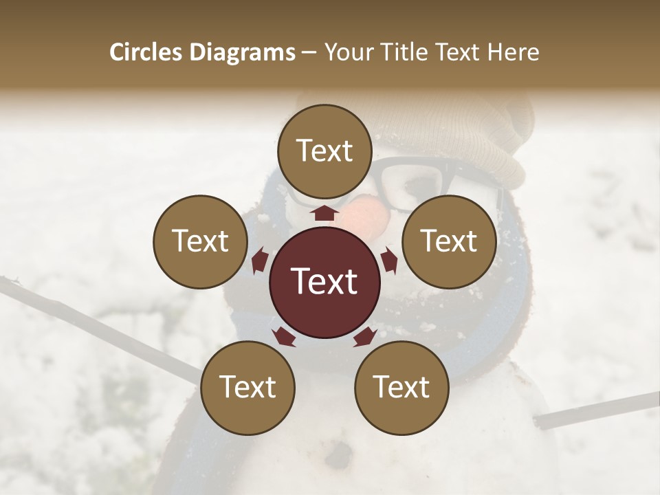 Smile Glasses Cheerful PowerPoint Template