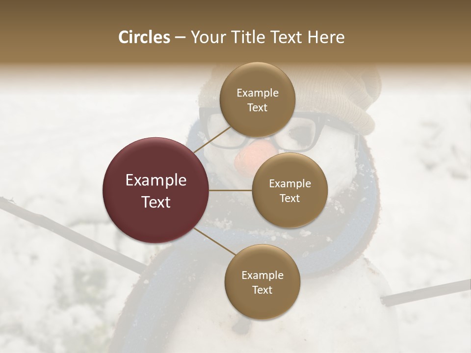 Smile Glasses Cheerful PowerPoint Template