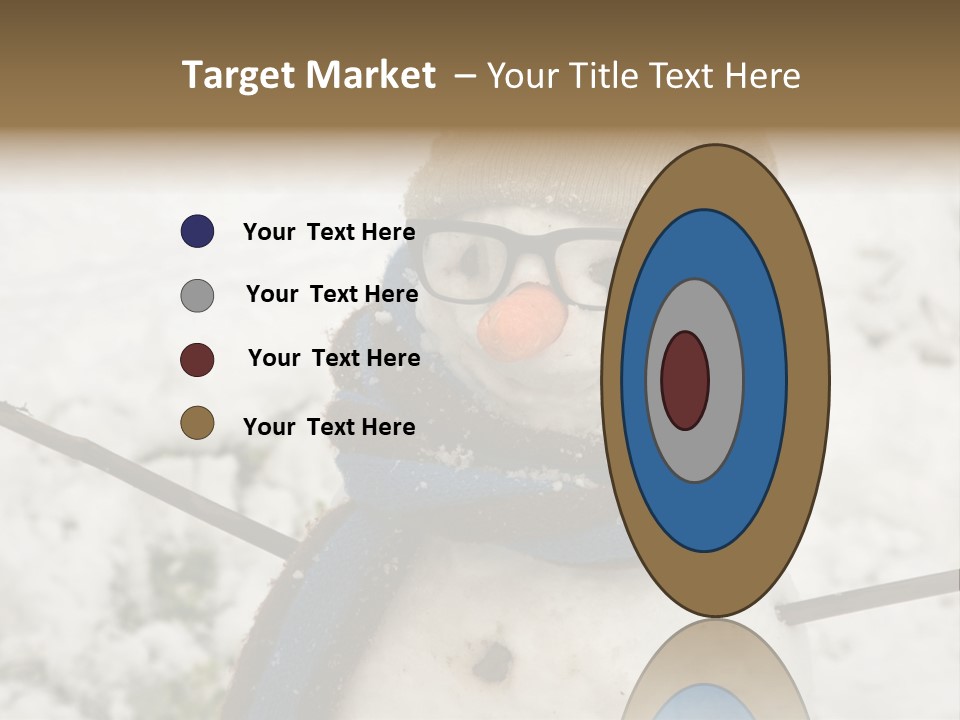 Smile Glasses Cheerful PowerPoint Template