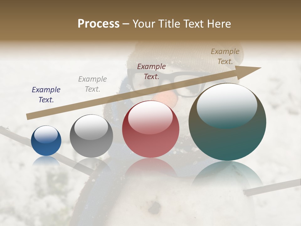 Smile Glasses Cheerful PowerPoint Template