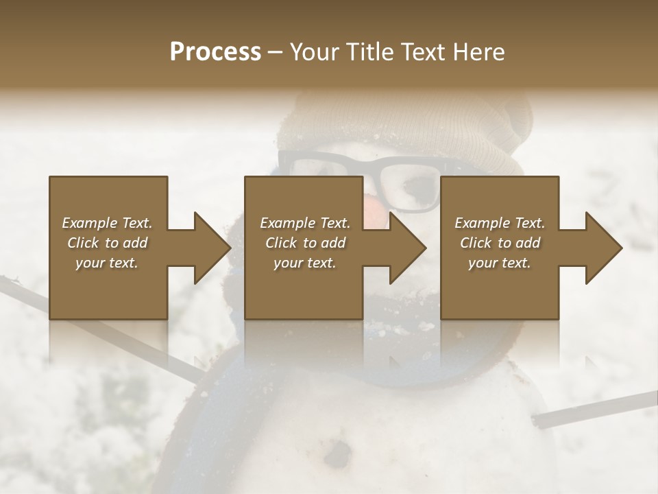 Smile Glasses Cheerful PowerPoint Template