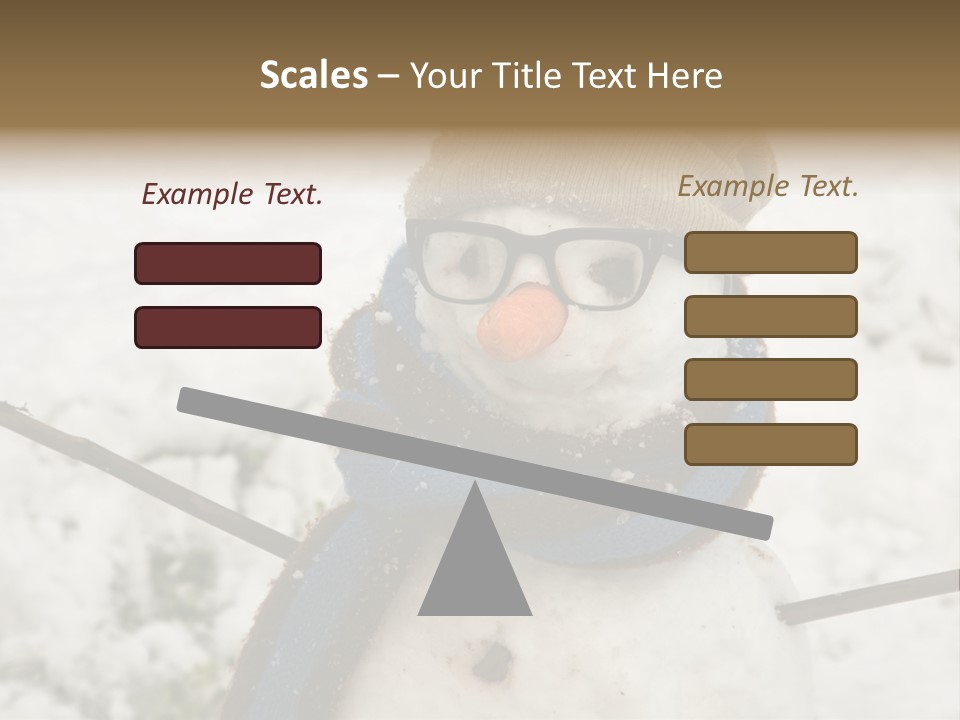 Smile Glasses Cheerful PowerPoint Template