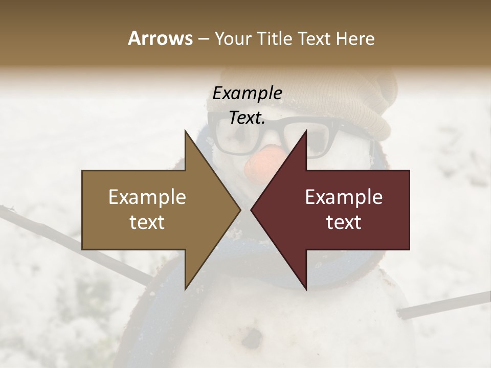 Smile Glasses Cheerful PowerPoint Template